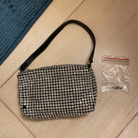 Rhinestone Small HandBag - Picture 2 of 5